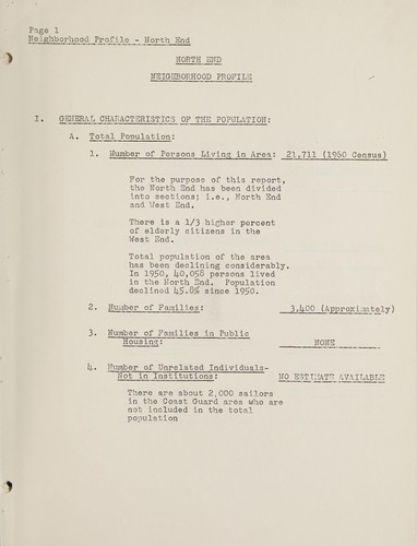 Cover for Neighborhood profile