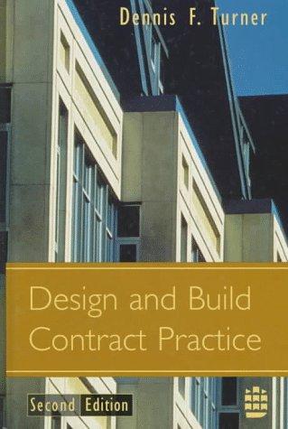 Cover for Design and Build Contract Practice