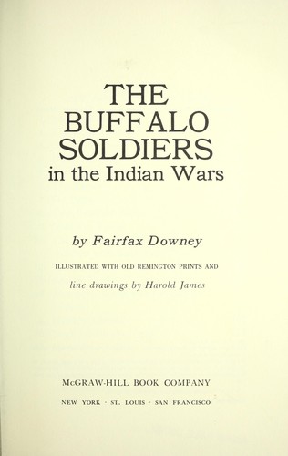 Cover for The Buffalo Soldiers in the Indian Wars