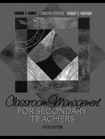 Cover for Classroom management for secondary teachers