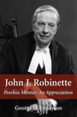 Cover for John J. Robinette