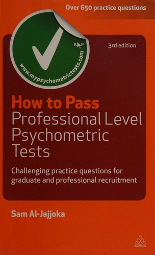 Cover for How to Pass Professional Level Psychometric Tests