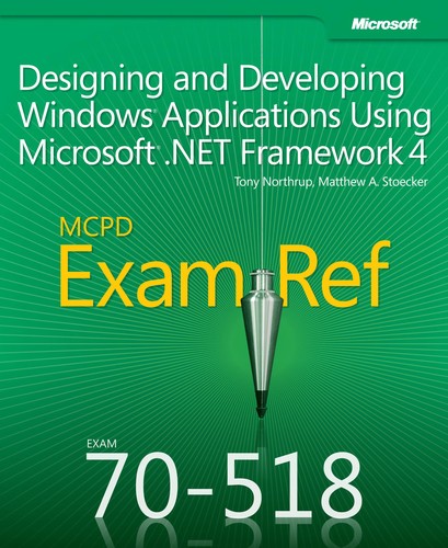 Cover for MCPD 70-518 exam ref