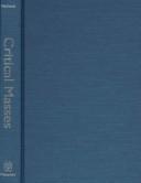 Cover for Critical masses