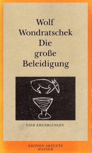 Cover for Die große Beleidigung