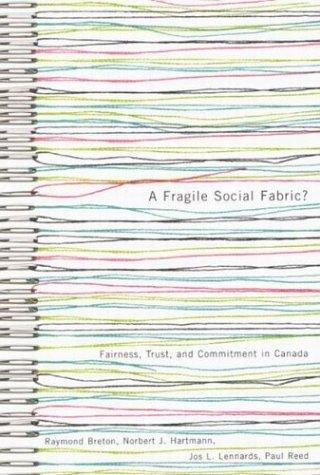 Cover for A Fragile Social Fabric?