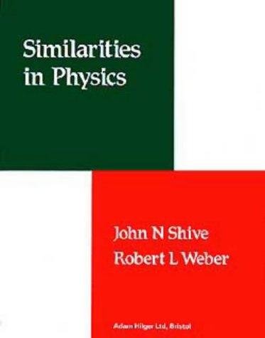 Cover for Similarities in Physics