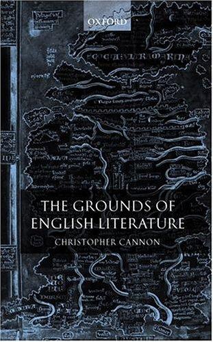 Cover for The grounds of English literature