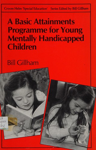 Cover for A basic attainments programme for young mentally handicapped children