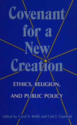Cover for Covenant for a new creation