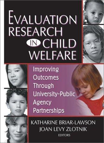 Cover for Evaluation Research in Child Welfare