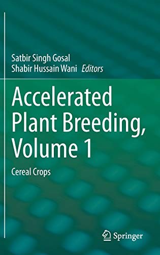 Cover for Accelerated Plant Breeding, Volume 1