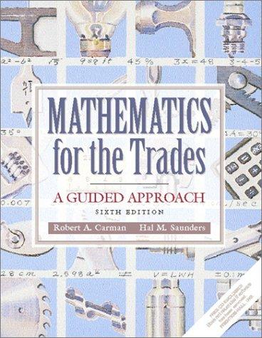 Cover for Mathematics for the trades