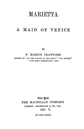 Cover for Marietta