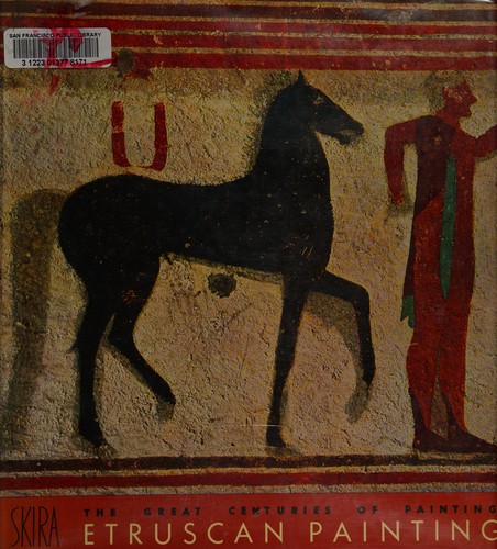 Cover for Etruscan painting.