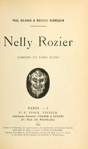 Cover for Nelly Rozier