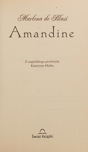 Cover for Amandine