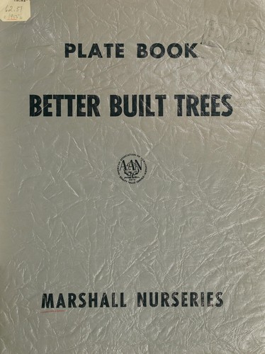Cover for Plate book, better built trees
