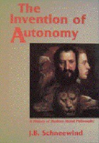 Cover for The invention of autonomy