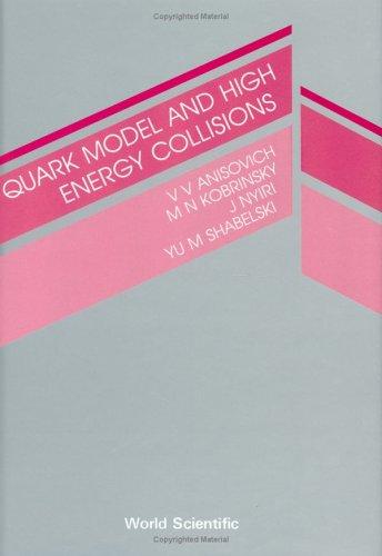 Cover for Quark model and high energy collisions