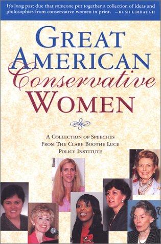 Cover for Great American Conservative Women