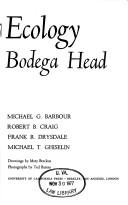 Cover for Coastal ecology: Bodega Head