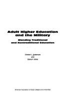 Cover for Adult higher education and the military