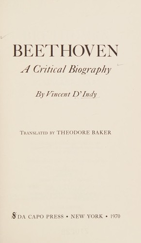 Cover for Beethoven