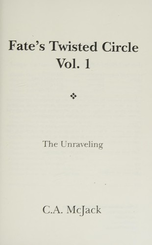 Cover for Fate's twisted circle