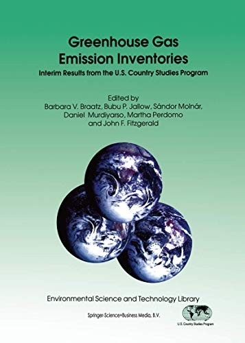 Cover for Greenhouse Gas Emission Inventories