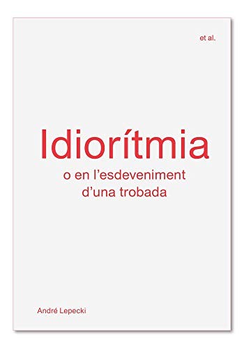 Cover for Idiorítmia