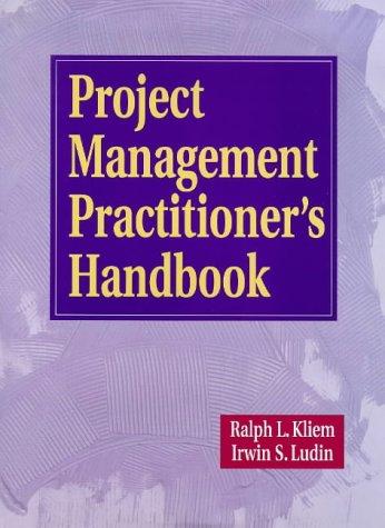 Cover for Project management practitionerʼs handbook