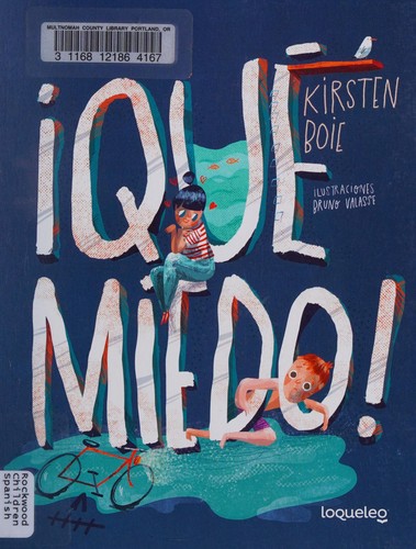 Cover for ¡Qué miedo!