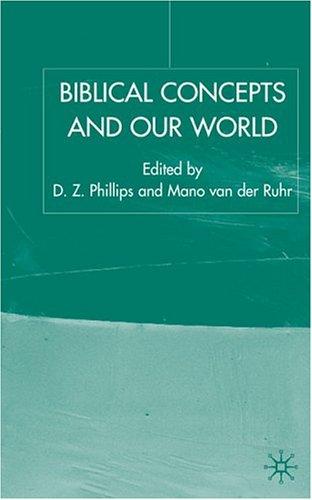 Cover for Biblical concepts and our world