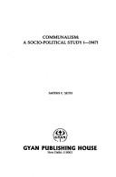 Cover for Communalism