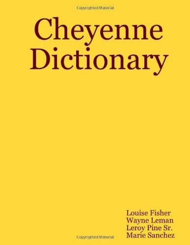 Cover for Cheyenne Dictionary