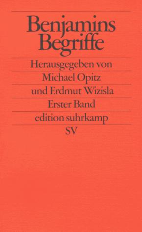Cover for Benjamins Begriffe