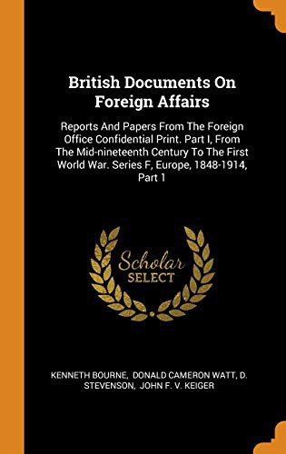 Cover for British Documents on Foreign Affairs