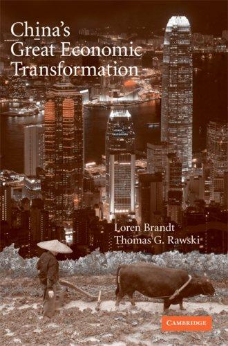 Cover for China's Great Economic Transformation