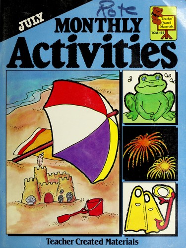 Cover for July Monthly Activities (Monthly Activities Series)