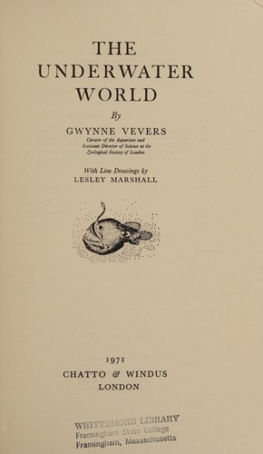 Cover for The underwater world
