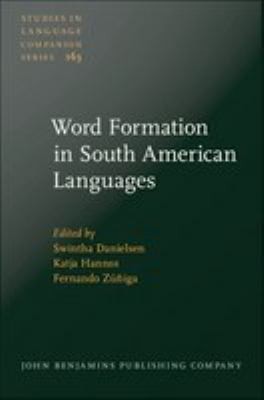 Cover for Word formation in South American languages