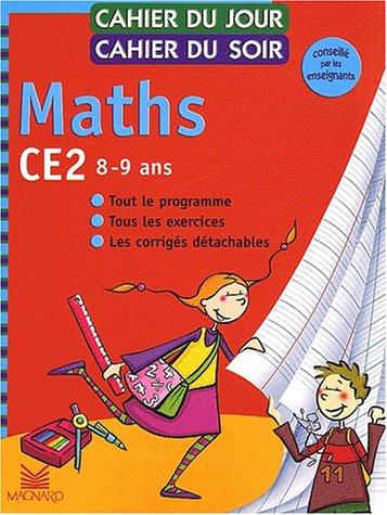 Cover for Cahier du jour, cahier du soir Maths CE2, 8-9 ans 