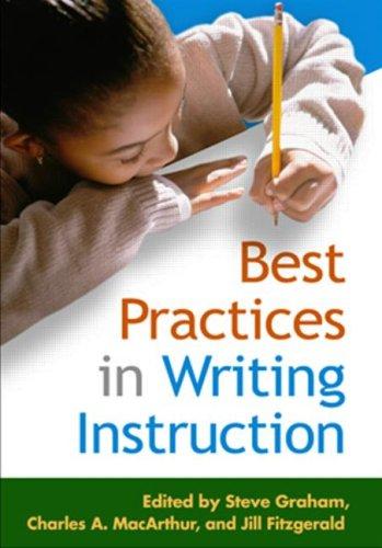 Cover for Best Practices in Writing Instruction (Solving Problems In Teaching Of Literacy)