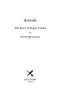Cover for Aristide