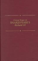 Cover for Critical essays on Shakespeare's Richard III