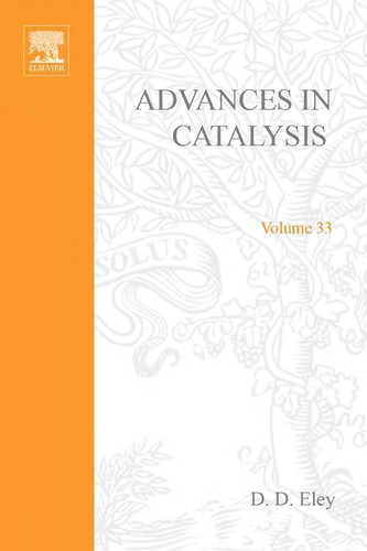 Cover for Advances in Catalysis, 33