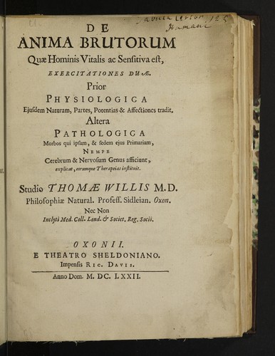Cover for De anima brutorum quae hominis vitalis ac sensitiva est