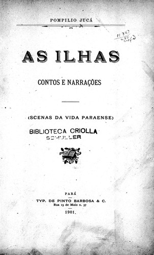 Cover for As ilhas