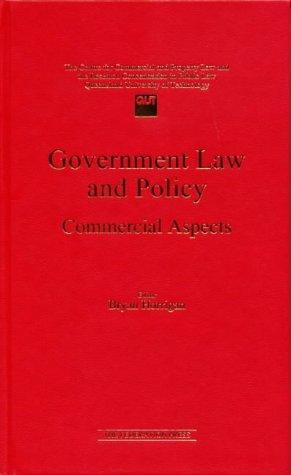 Cover for Government law and policy